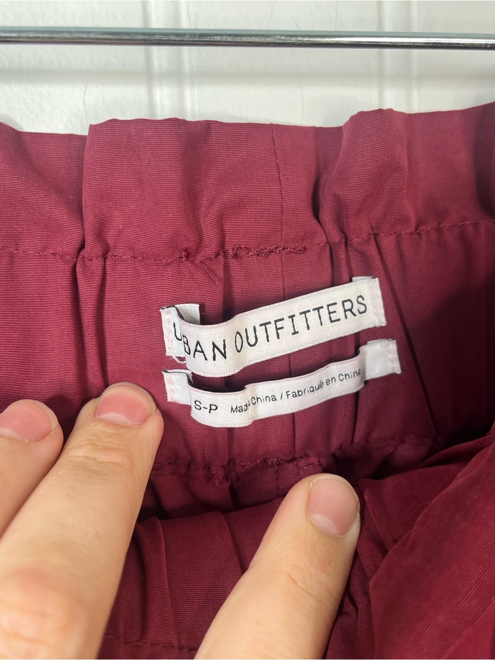 Urban Outfitters Paperbag Jogger Pants Drawstring Utility Cargo Small NWT - Picture 9 of 10